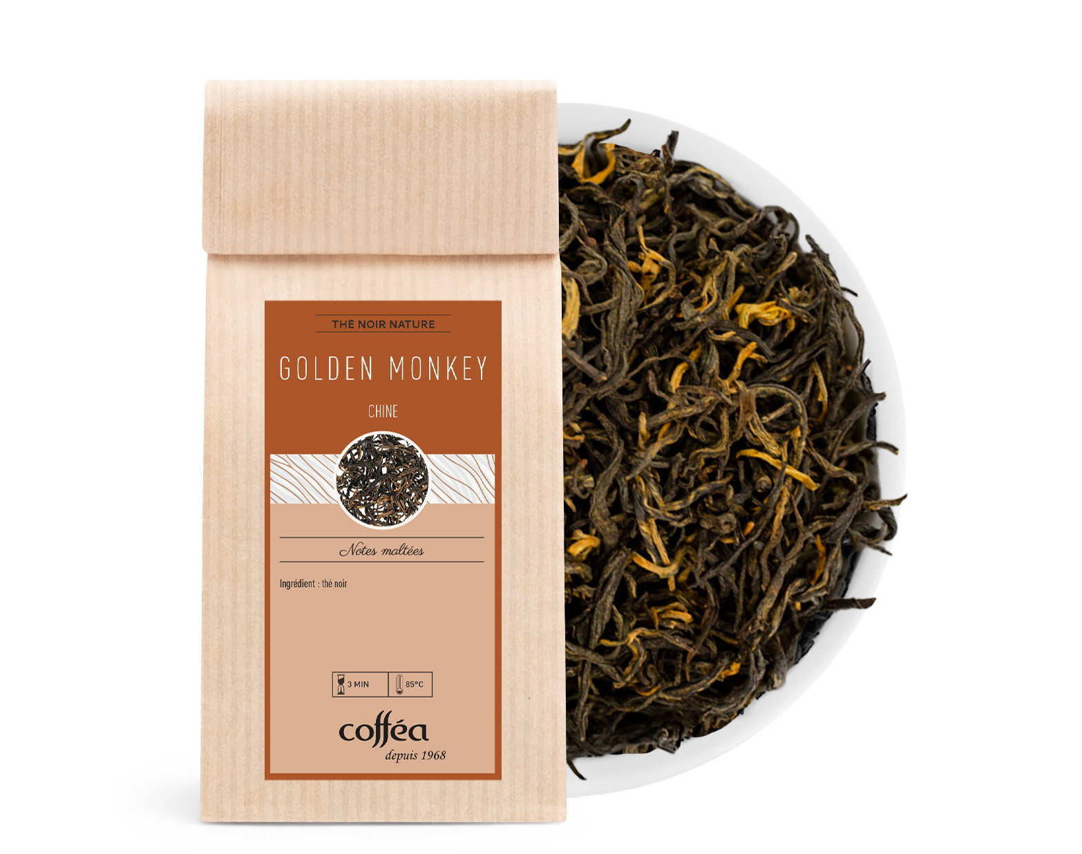 Thé noir Chine Golden Monkey