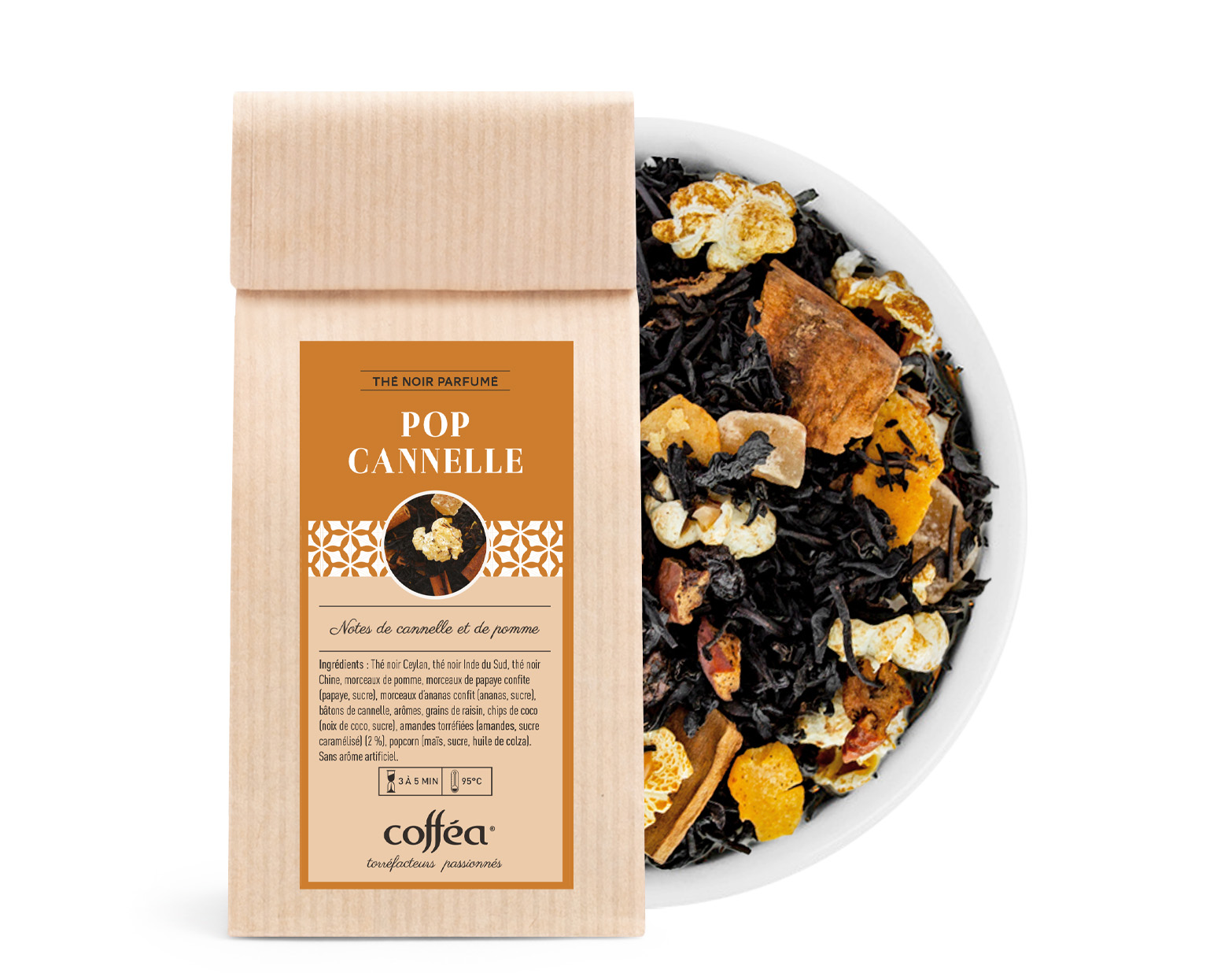 Thé noir Pop cannelle