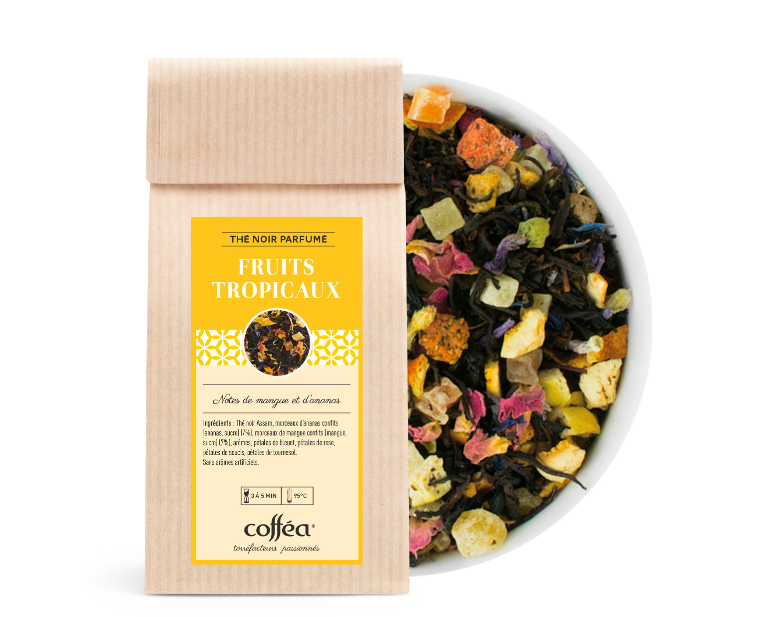 Thé noir Fruits tropicaux