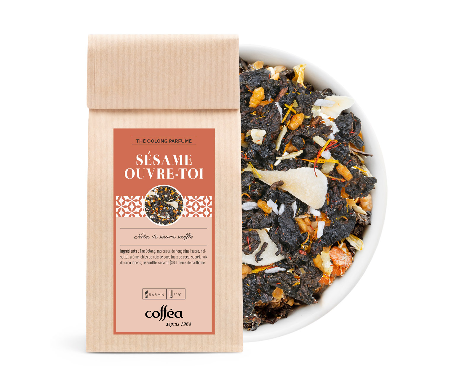 Thé oolong Sésame ouvre toi