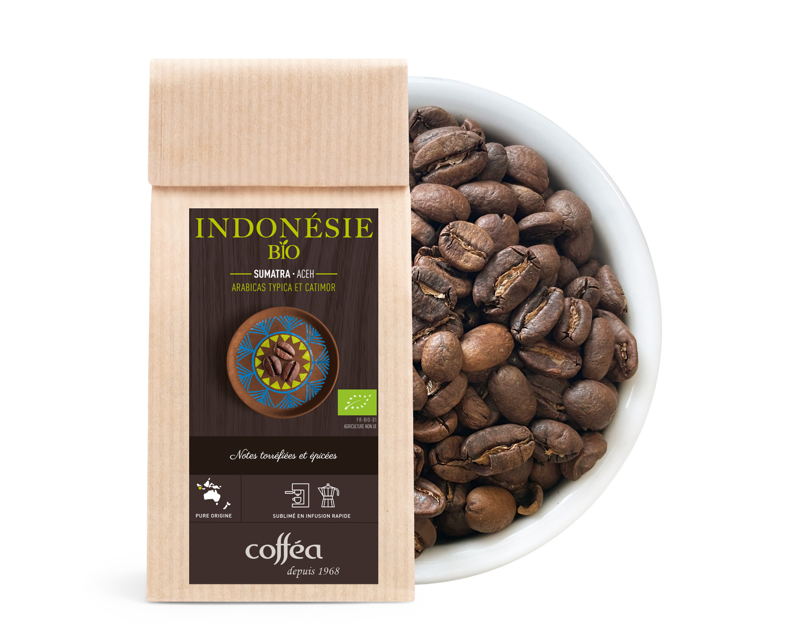 Café Indonésie Bio Sumatra Shere khan