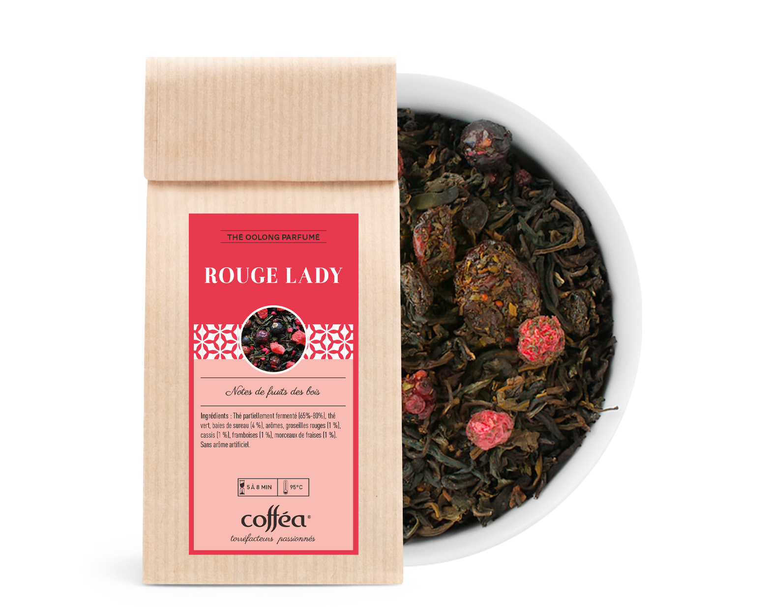 Thé oolong Rouge Lady