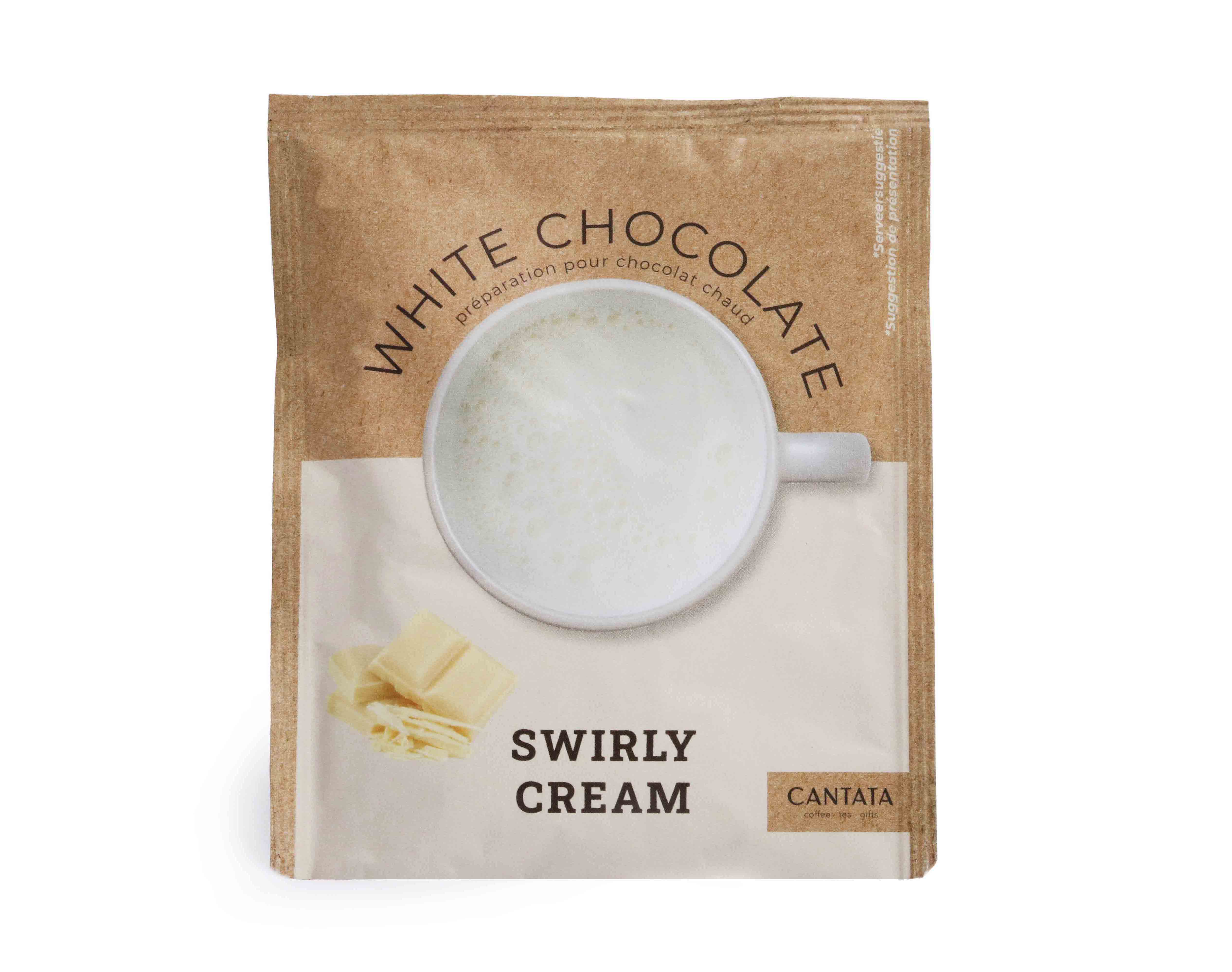 Sachet Chocolat en poudre aro Chocolat blanc 28GR