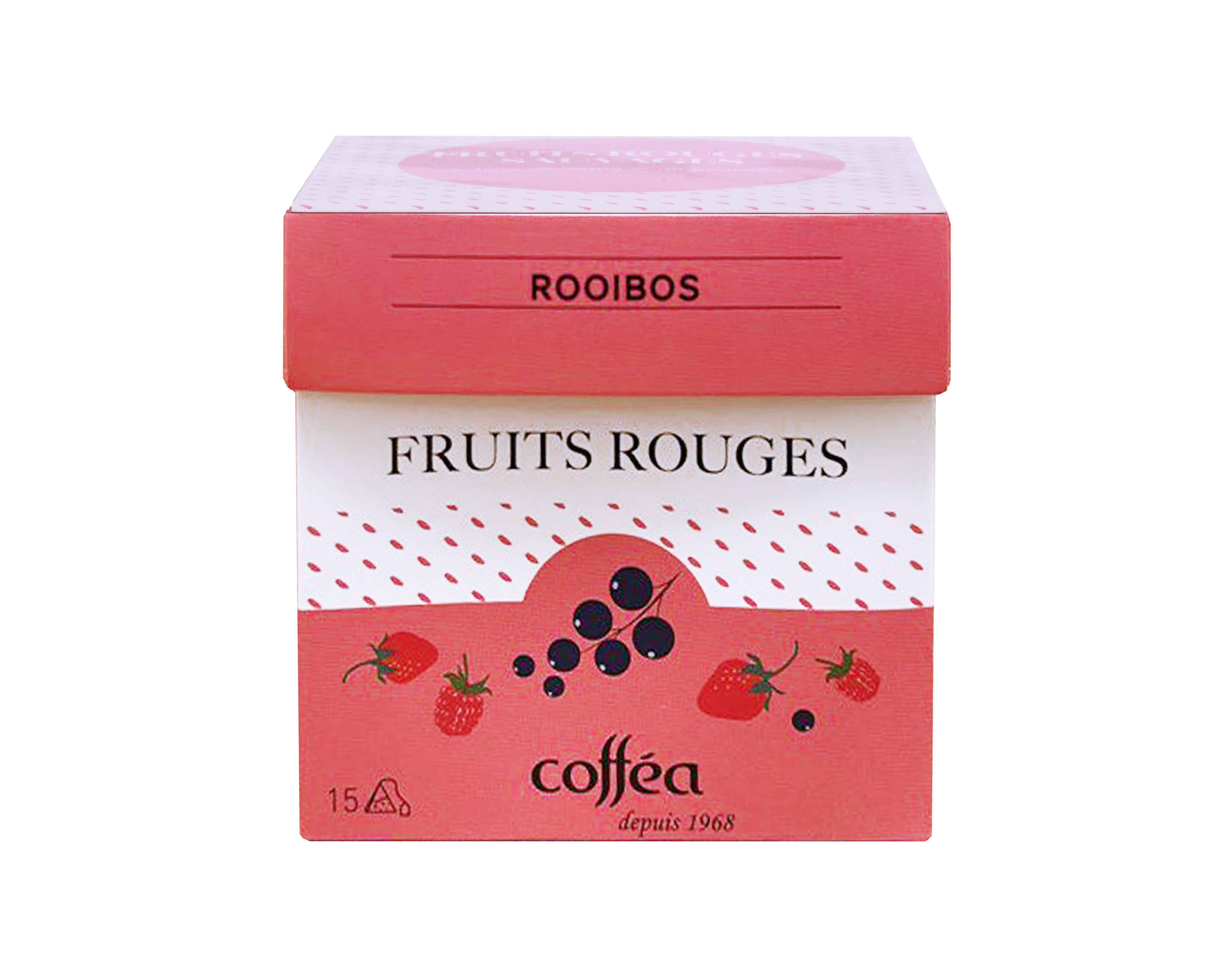 Boite 15 sachets infusion rooibos fruits rouges