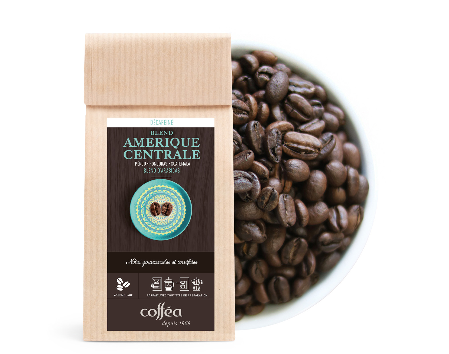 Café Décaféiné Amérique Centrale