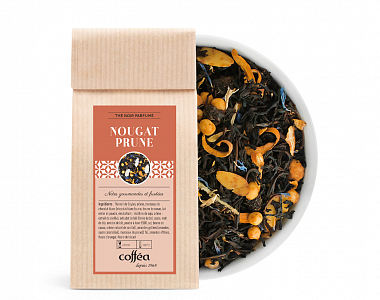 Thé noir nougat prune